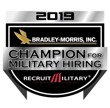 BMI RM Champion for Military Hiriing Badge