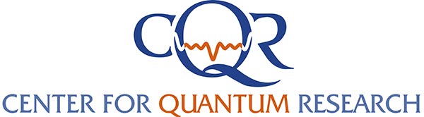 Center for Quantum Research horizontal logo