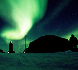 basecamp in the Arctic